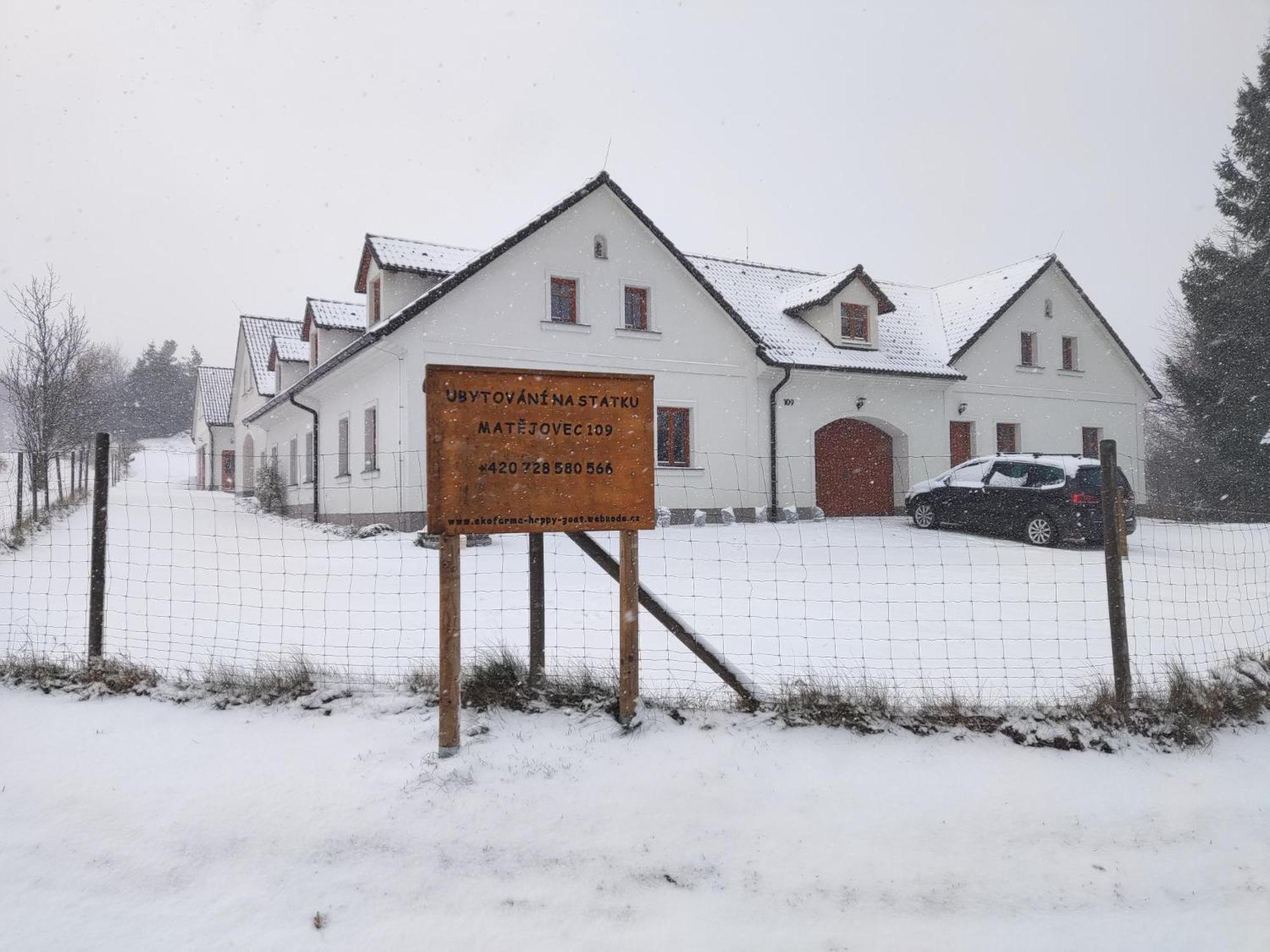 Matejovec 109 & Ubytovani Na Statku Český Rudolec 외부 사진